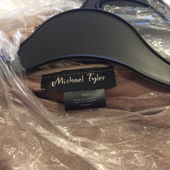 Michael Tyler Long sleeves top (Gold) - Picture 4 of 5